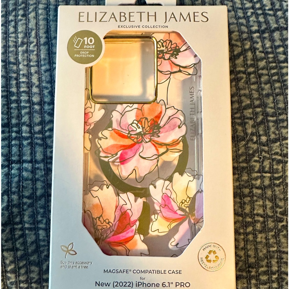 Elizabeth & James - Haute Gossip - 6.1" iPhone case - fits iPhone 14 Pro
